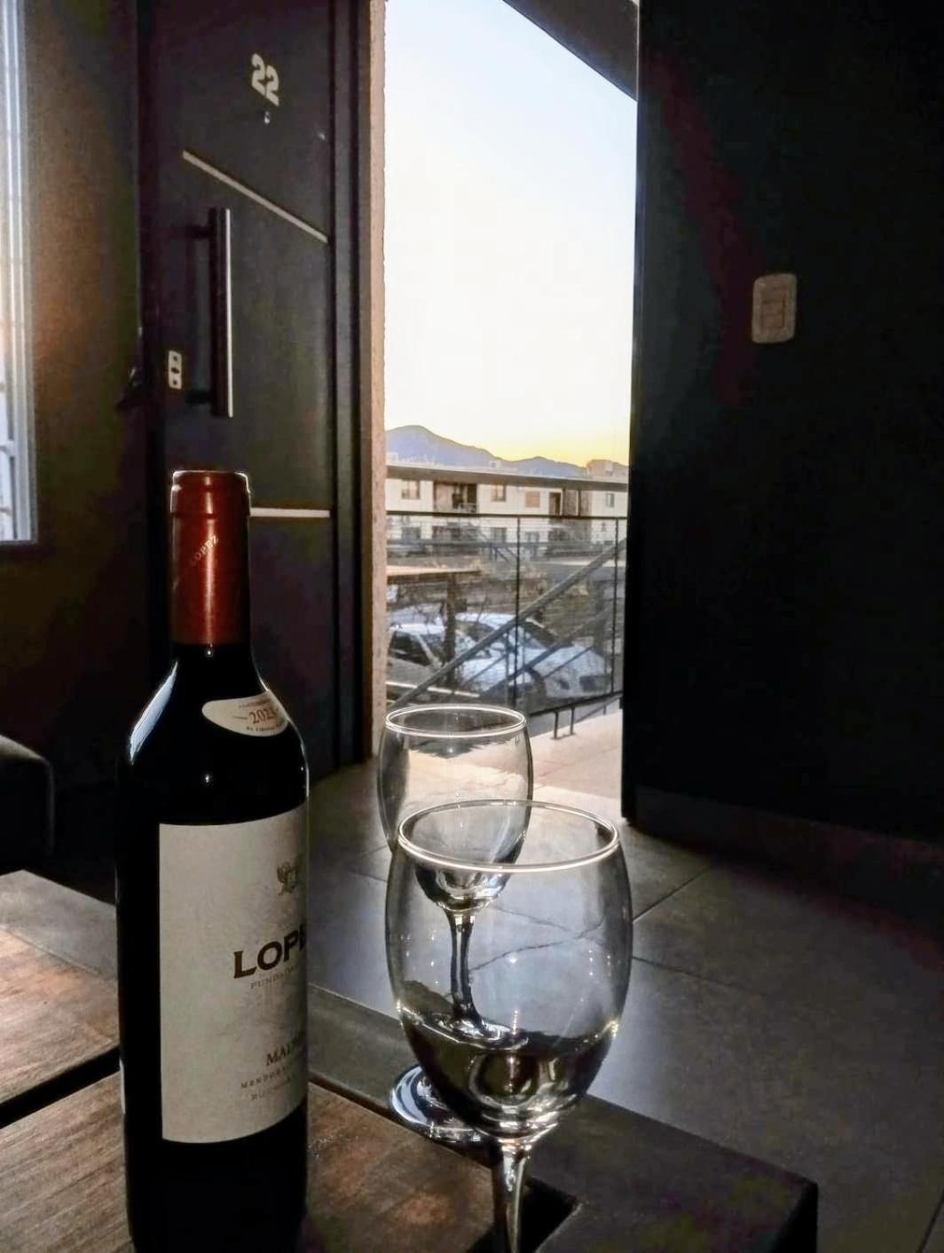 Departamento Boutique De Disenador " Terraza 22 " - Cochera- Vista A La Montana- Cancelacion Gratuita- Pagaras En El Alojamiento Mendoza Kültér fotó